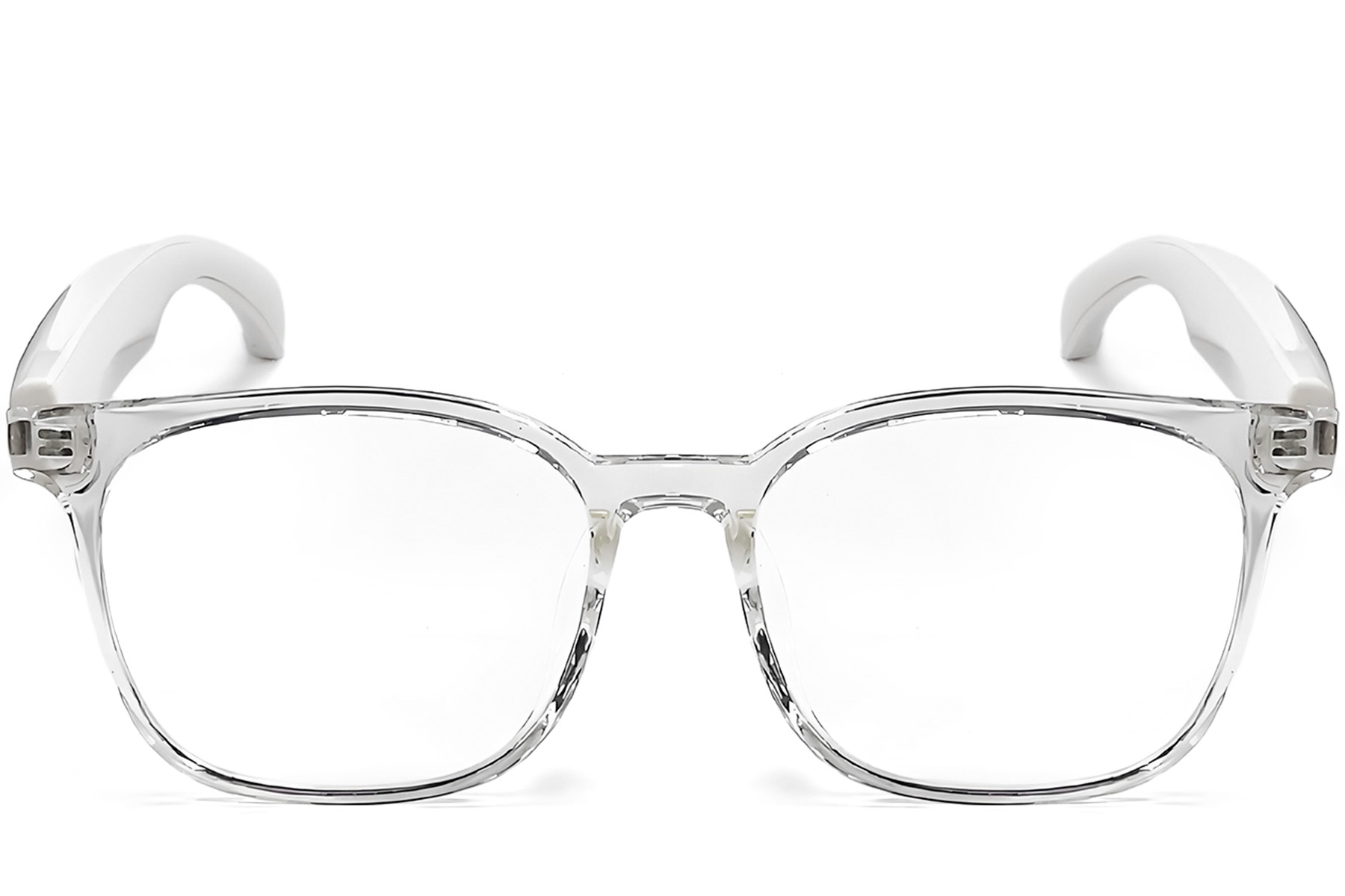 BS1611-0017_F19_Transparent_Rectangular_Plastic_Glasses_front