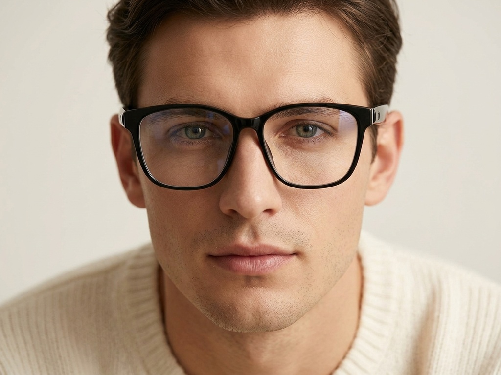 BS1611-0022_GS08_Black_Rectangular_Plastic_Glasses-tryon_male