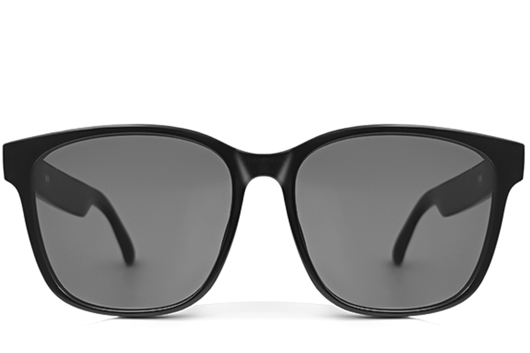 BS1611-0024_GS08_Black_Rectangular_Plastic_Sunglasses_front