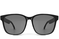 BS1611-0024_GS08_Black_Rectangular_Plastic_Sunglasses_front