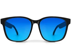 BS1611-0025_GS08_Black_Rectangular_Plastic_Sunglasses_front
