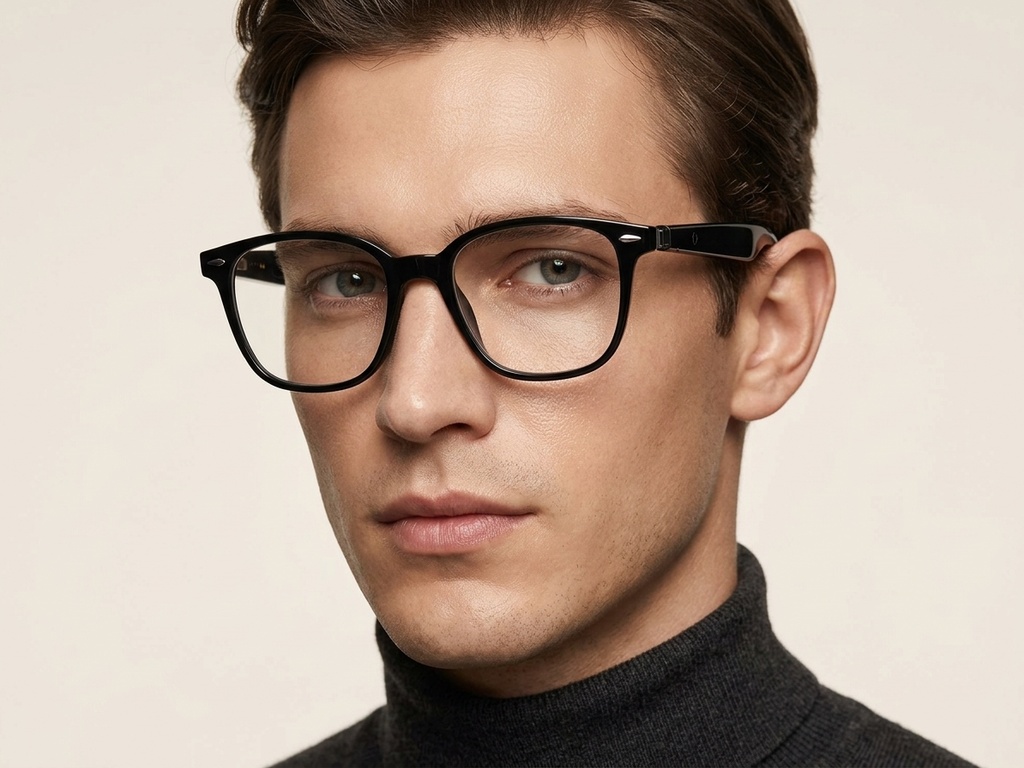 BS1611-0030_GT-35_Black_Rectangular_Plastic_Glasses-tryon_male
