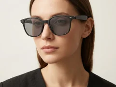 BS1611-0031_GT-35_Black_Rectangular_Plastic_Sunglasses-tryon_female