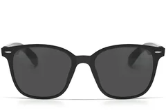 BS1611-0031_GT-35_Black_Rectangular_Plastic_Sunglasses_front