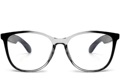 BS1611-0033_GT-50_Grey_Rectangular_Plastic_Glasses_front