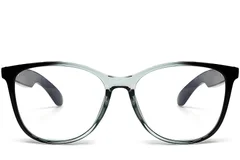 BS1611-0033_GT-50_Grey_Rectangular_Plastic_Glasses_front