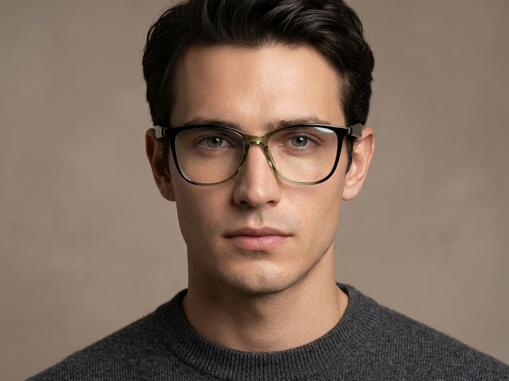 BS1611-0035_GT-50_Green_Rectangular_Plastic_Glasses-tryon_male