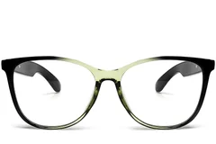 BS1611-0035_GT-50_Green_Rectangular_Plastic_Glasses_front