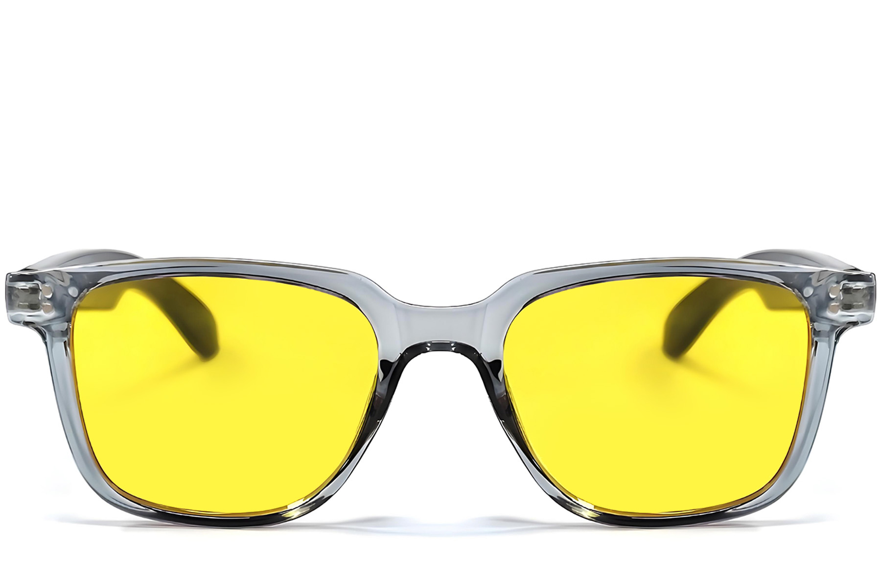 BS1611-0037_GT-51_Blue_Rectangular_Plastic_Glasses_front