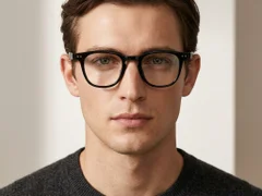 BS1611-0039_GT-52_Black_Rectangular_Plastic_Glasses-tryon_male