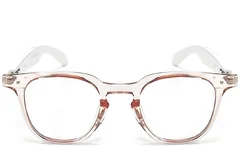 GT-52 Rectangular Pink Plastic Smart Photochromic Glasses #BS1611-0040