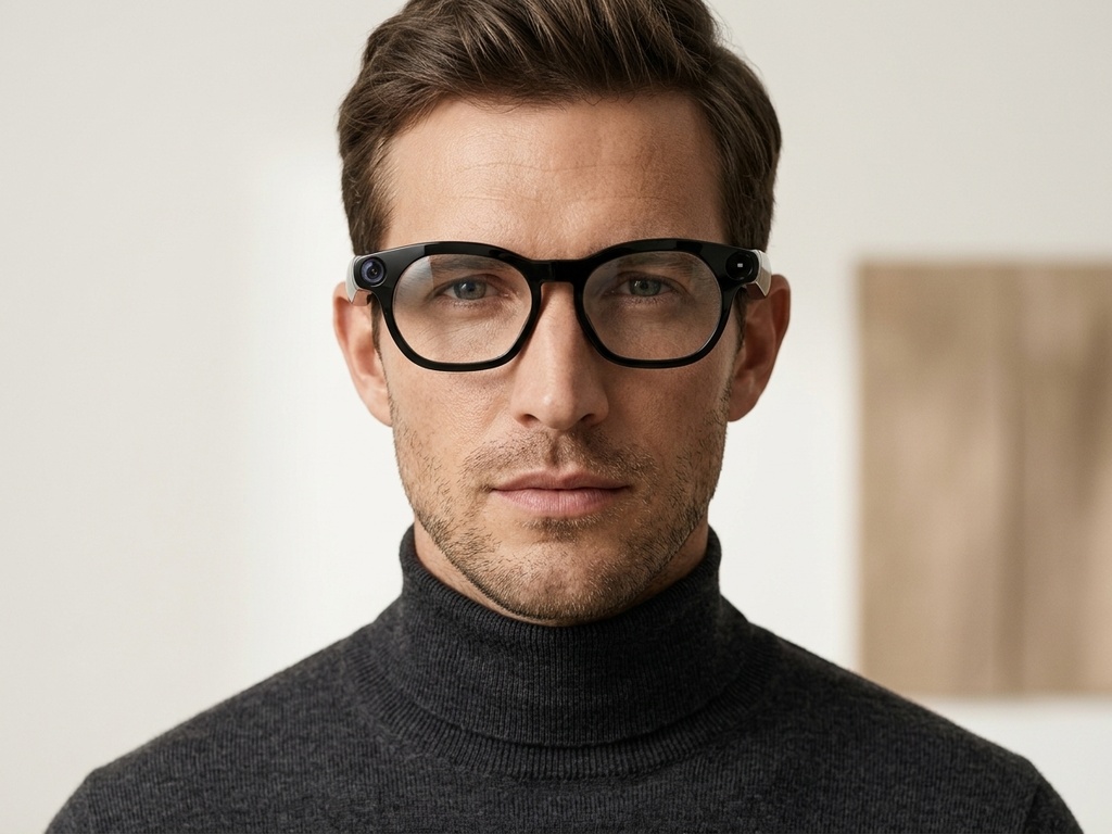 BS1611-0042_CY03_Black_Oval_Plastic_Smart_AI_Glasses-tryon_male