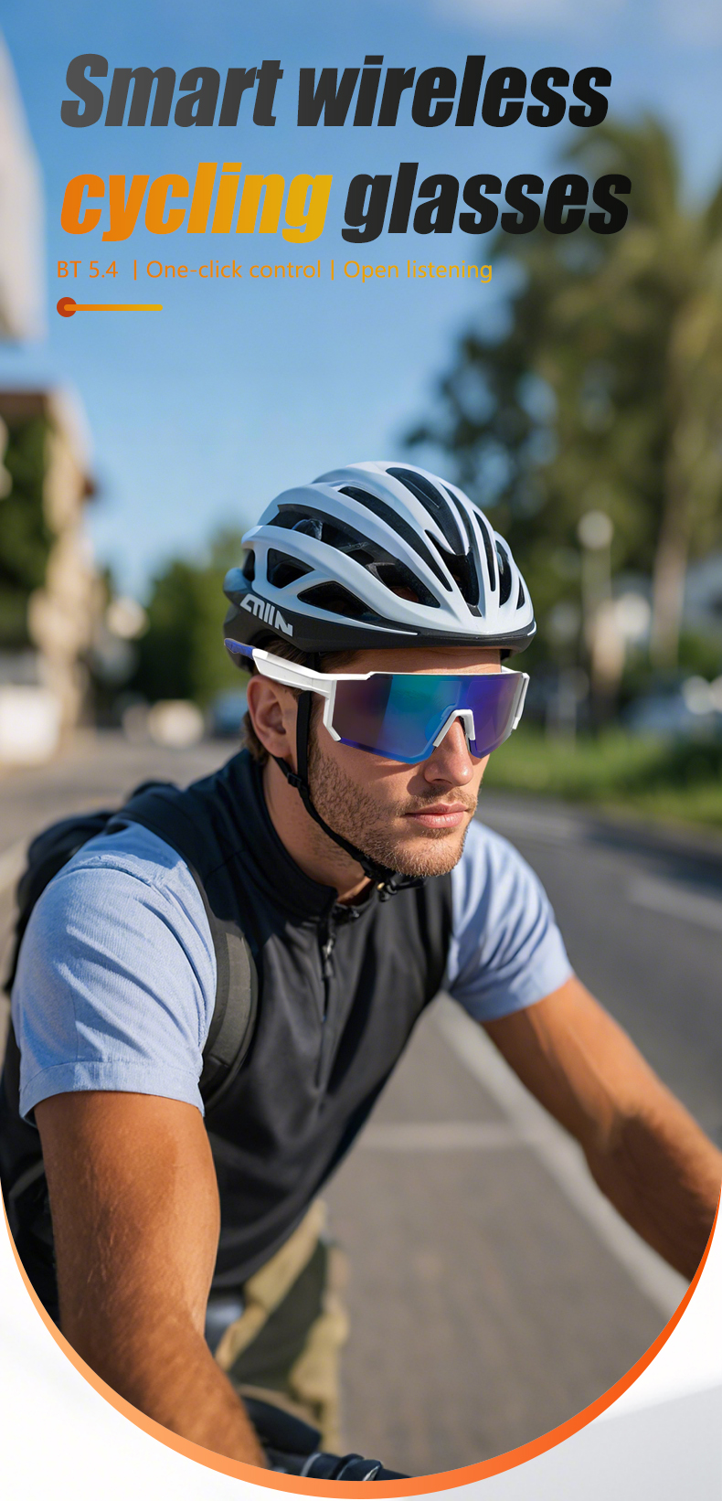 BS1611-0001_Silver_Irregular_Plastic_QY_Pro1_smart_sport_sunglasses_detail