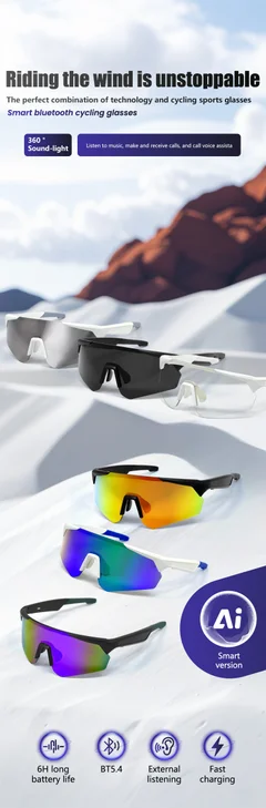 BS1611-0009_Orange_Irregular_Plastic_QY_Pro2_smart_sport_sunglasses_detail