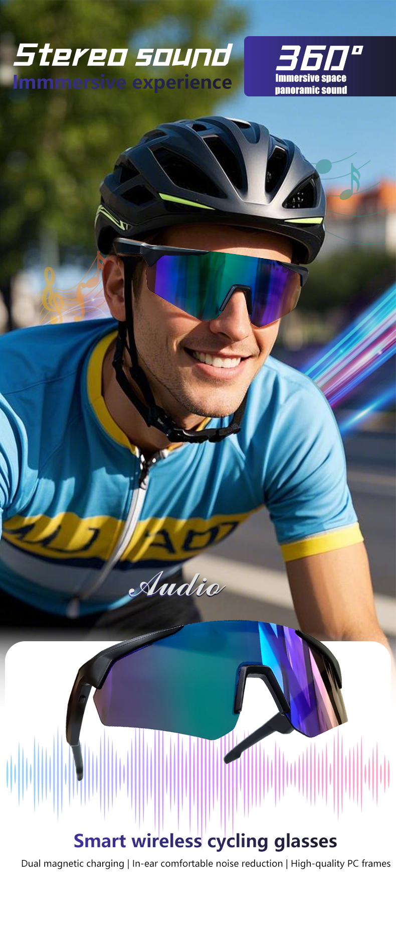 BS1611-0010_Black_Irregular_Plastic_QY_Pro2_smart_sport_sunglasses_detail