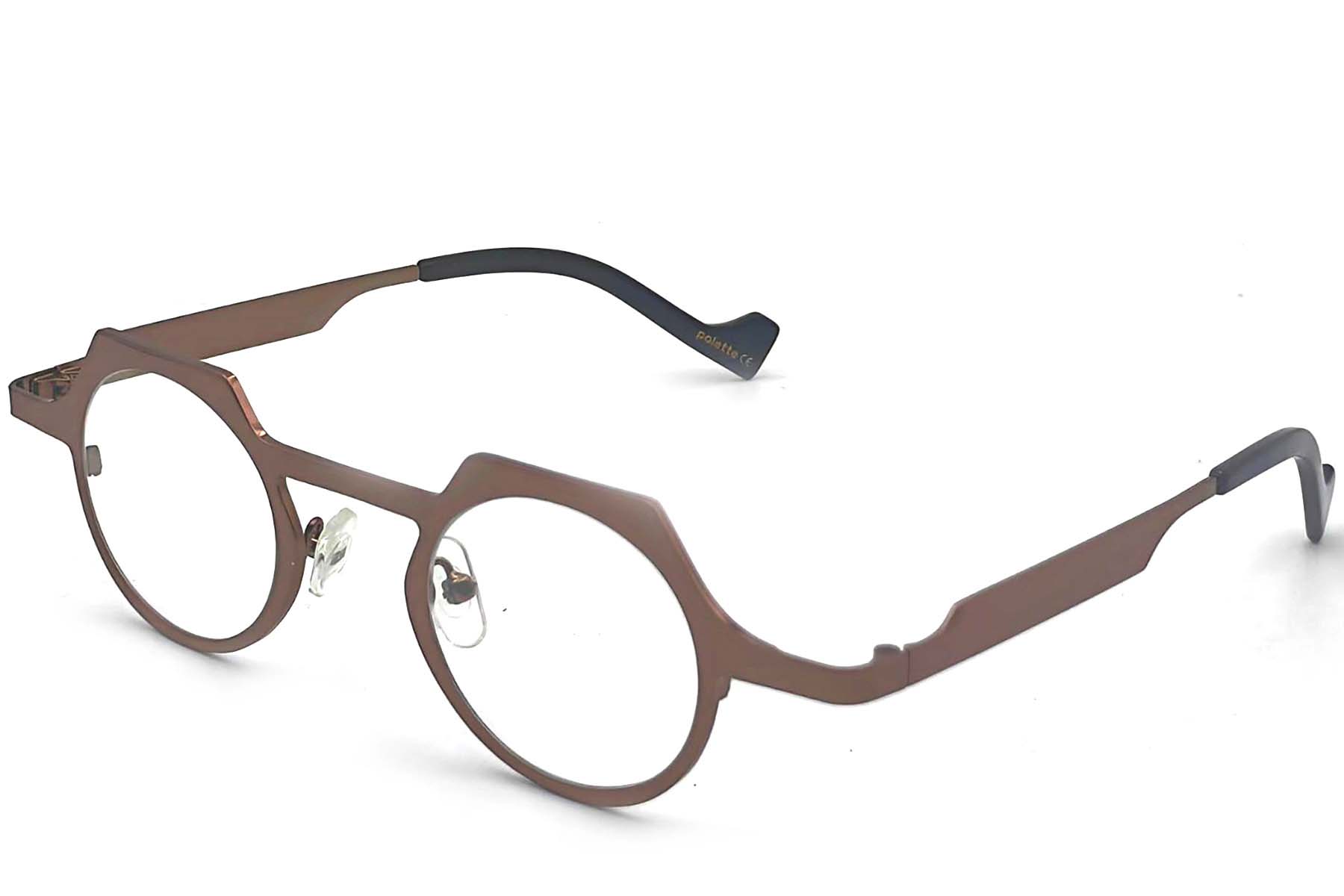 BS1620-0003_Brown_Oval_Metal_Glasses_corner