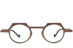 BS1620-0003_Brown_Oval_Metal_Glasses_front