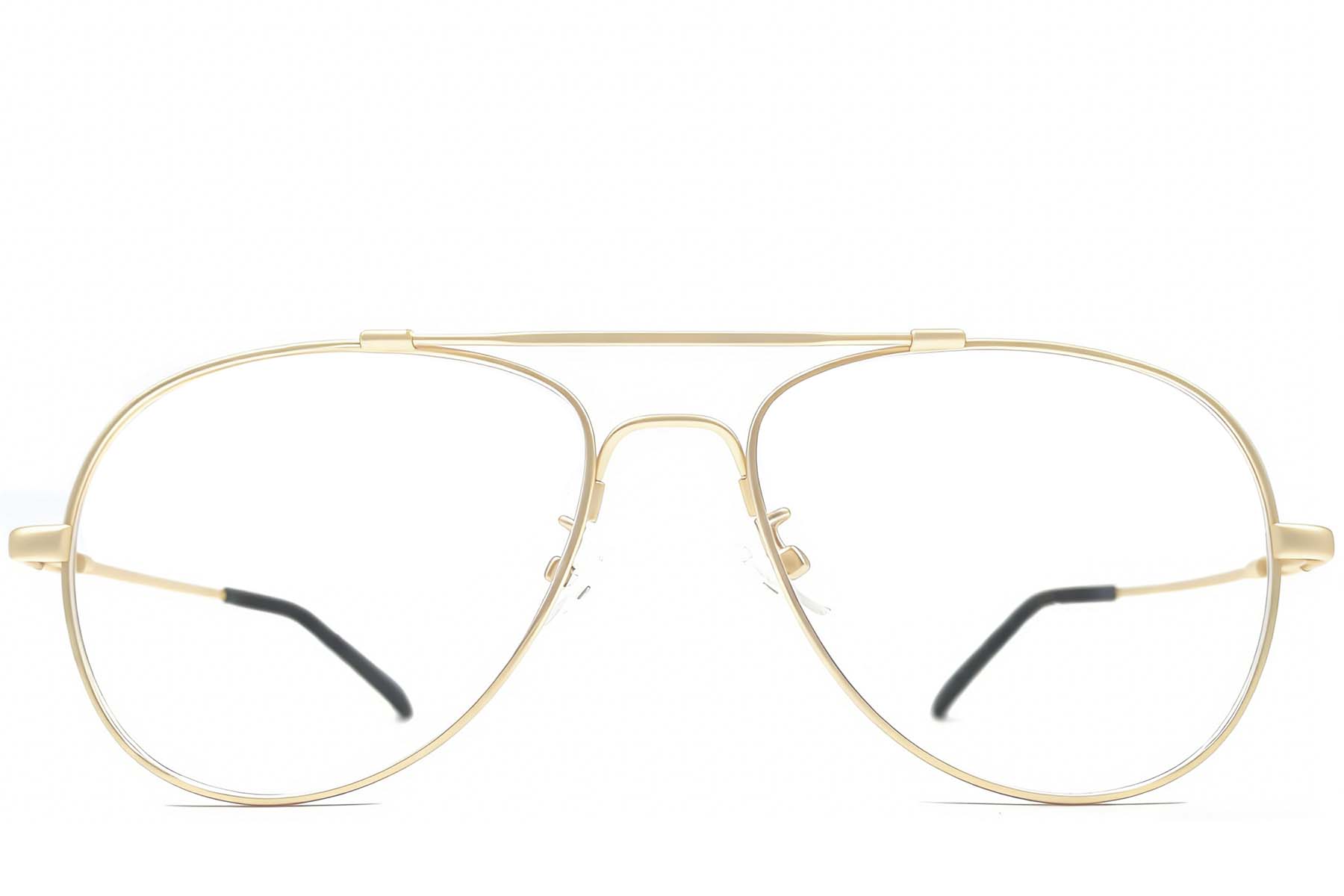 BS1620-0007_Golden_Aviator_Metal_Glasses_front