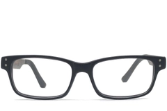 BS1620-0009_Black_Rectangular_Acetate_Glasses_front