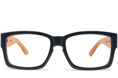 BS1620-0017_Black_Rectangular_TR90_Glasses_front