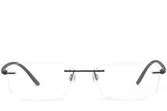 BS1620-0020_Black_Invisible_Metal_Glasses_front