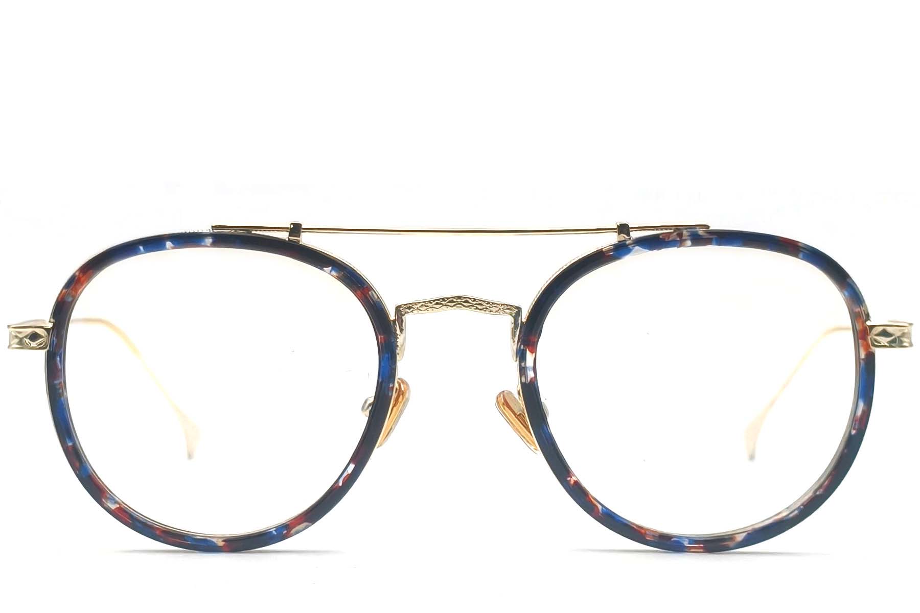 BS1620-0023_Pattern_Round_Acetate_Glasses_front