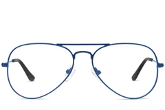 BS1620-0024_Blue_Aviator_Metal_Glasses_front