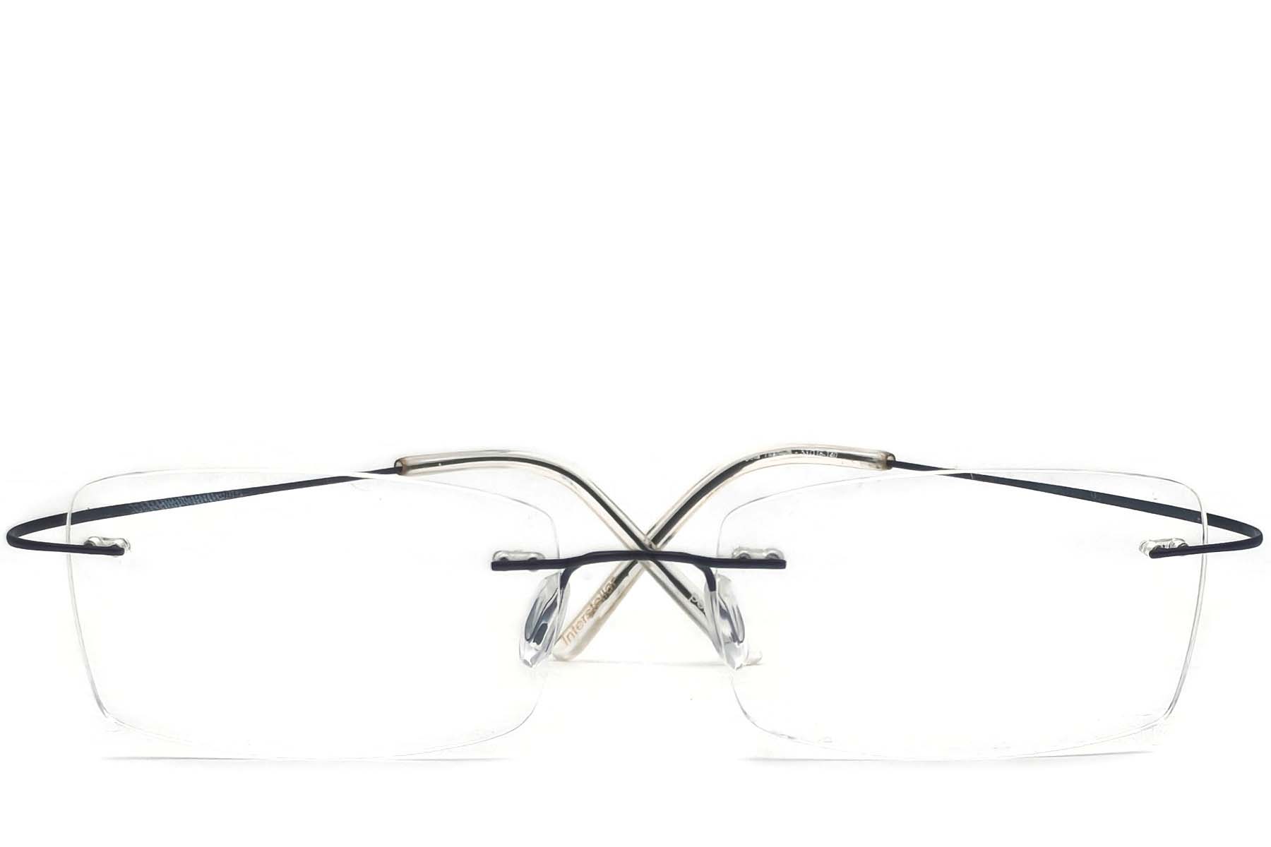 BS1620-0025_Black_Invisible_Titanium_Glasses_front