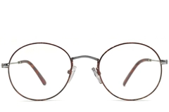 BS1620-0026_Tortoiseshell_Oval_Metal_Glasses_front