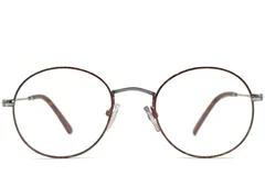 BS1620-0026_Tortoiseshell_Oval_Metal_Glasses_front