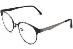 BS1620-0028_Black_Semi-rimless_Metal_Glasses_corner