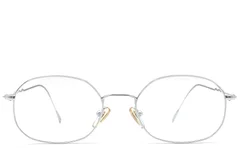 BS1620-0040_Silver_Oval_Metal_Glasses_front
