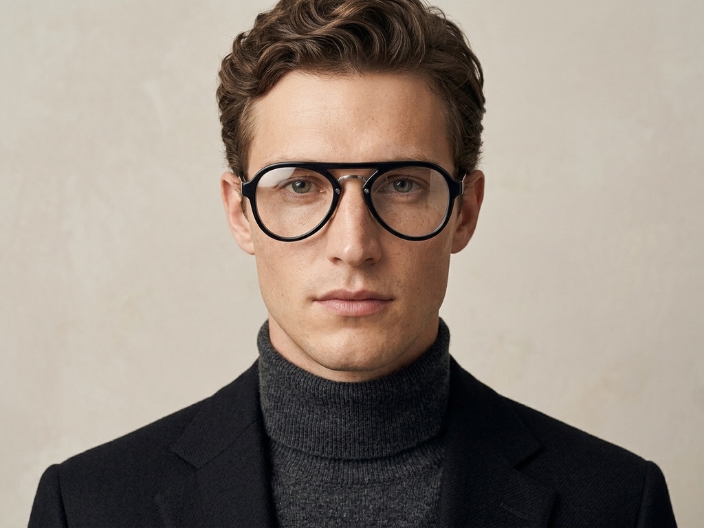 BS1620-0041_Black_Aviator_TR90_Glasses-tryon_male