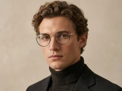 BS1620-0044_Black_Oval_Metal_Glasses-tryon_male