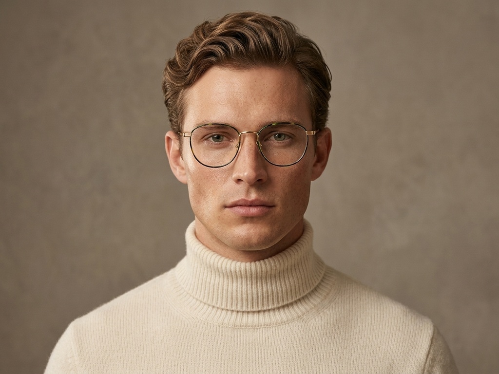 BS1620-0046_Green_Oval_Metal_Glasses-tryon_male