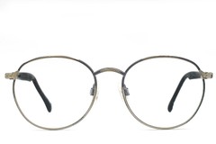 BS1620-0050_Silver_Oval_Metal_Glasses_front