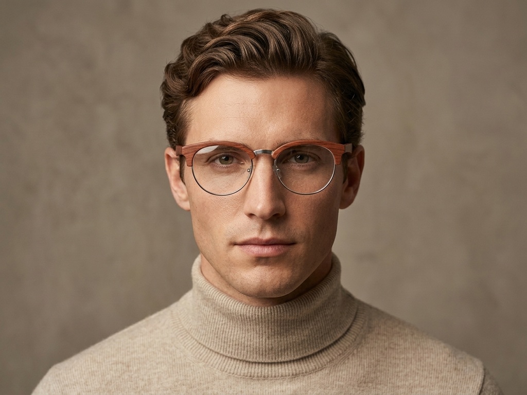 BS1620-0052_Red_Semi-rimless_Acetate_Glasses-tryon_male