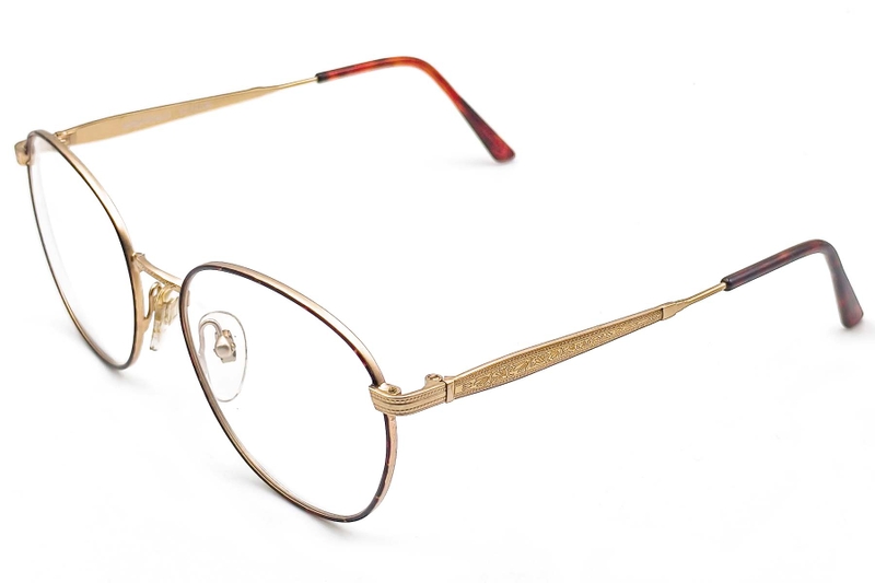 Tortoiseshell Oval Metal Glasses BS1620 0054 BLACKSHEEP tortoiseshell-oval-metal-glasses-bs1620-0054-blacksheep