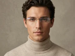 BS1620-0055_Silver_Invisible_Metal_Glasses-tryon_male