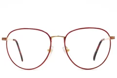 BS1620-0059_Red_Oval_Metal_Glasses_front