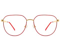 BS1620-0067_Red_Oval_Metal_Glasses_front