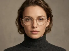 BS1620-0069_Golden_Oval_Metal_Glasses-tryon_female