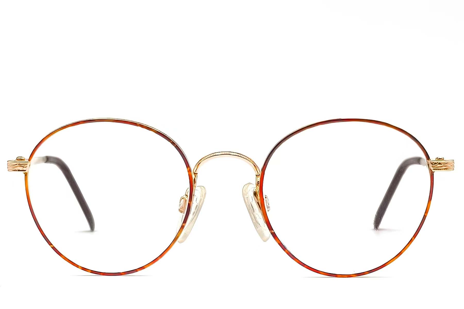 BS1620-0071_Red_Oval_Metal_Glasses_front