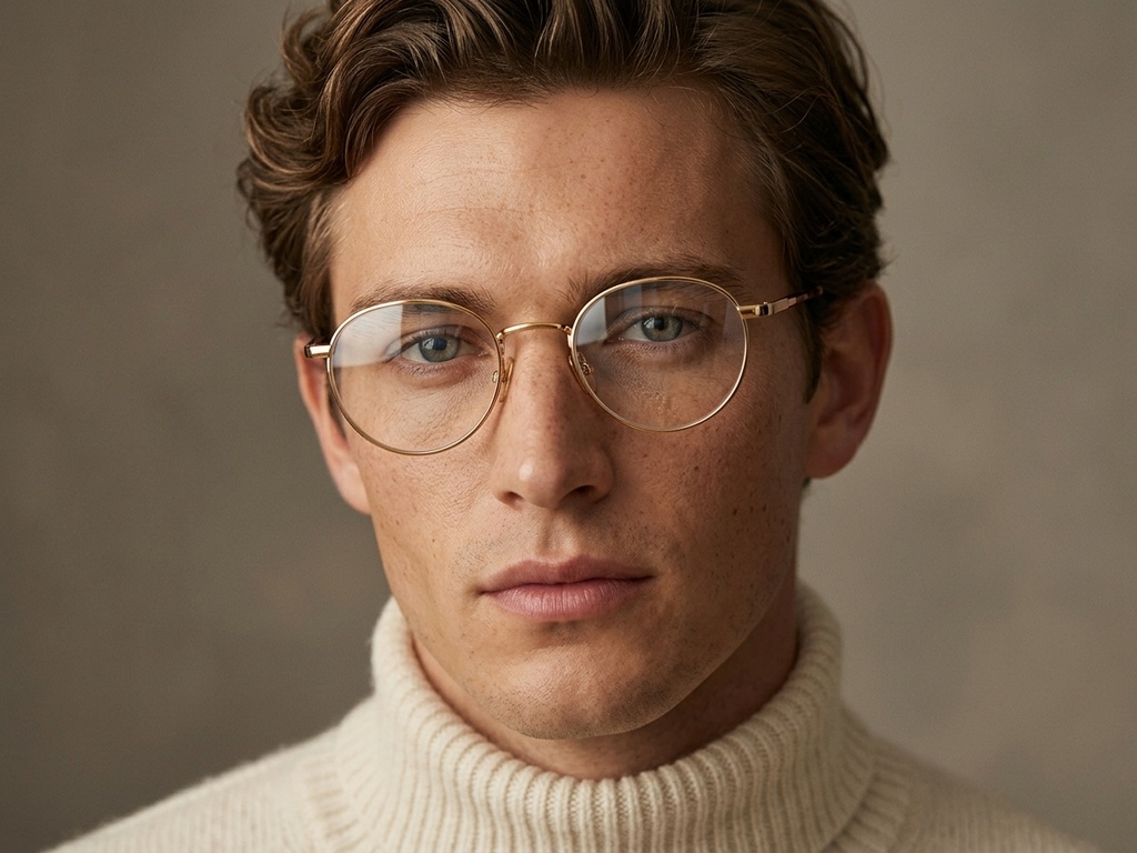 BS1620-0072_Golden_Oval_Metal_Glasses-tryon_male