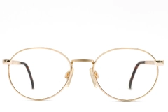 BS1620-0072_Golden_Oval_Metal_Glasses_front