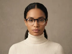 BS1620-0077_Black_Round_TR90_Glasses-tryon_female