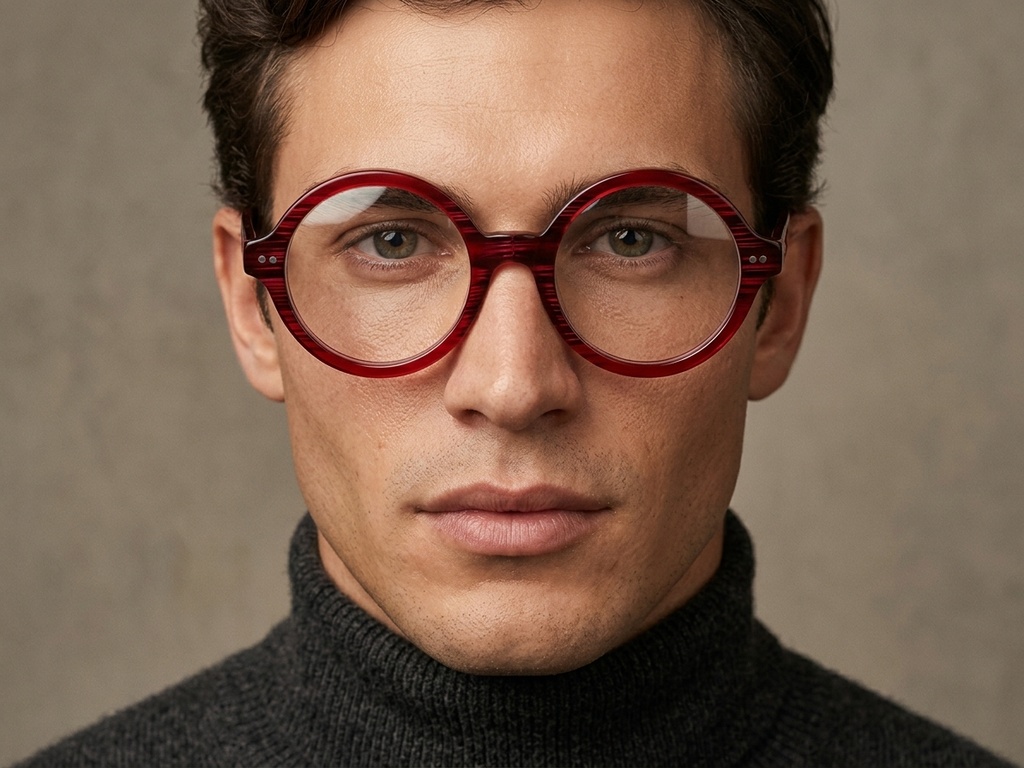 BS1620-0079_Red_Round_TR90_Glasses-tryon_male
