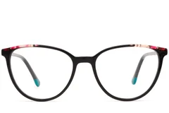 BS1902-0183_Black_Butterfly_Acetate_Glasses_front