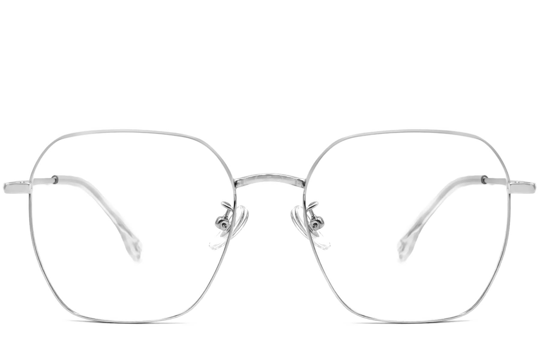 BS1913-0002_Silver_Geometric_Metal_Glasses_front