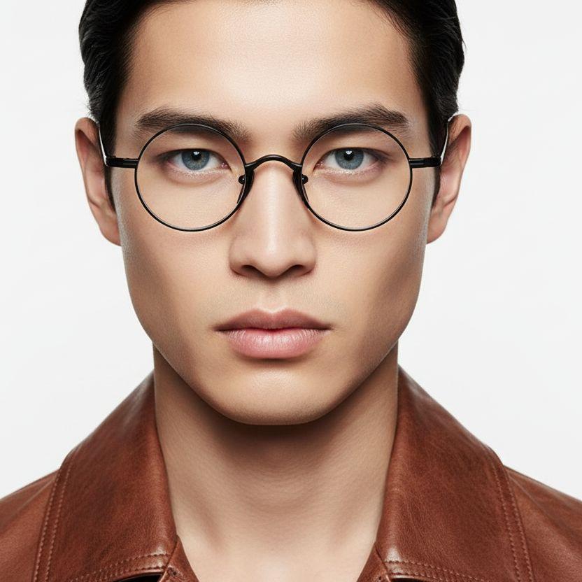 bs1913-0005_black_oval_metal_glasses_model